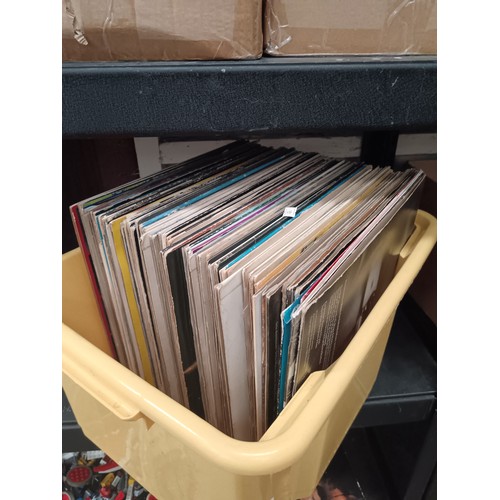 31 - Box of vinyl records