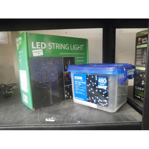 37 - Two sets of LED lights