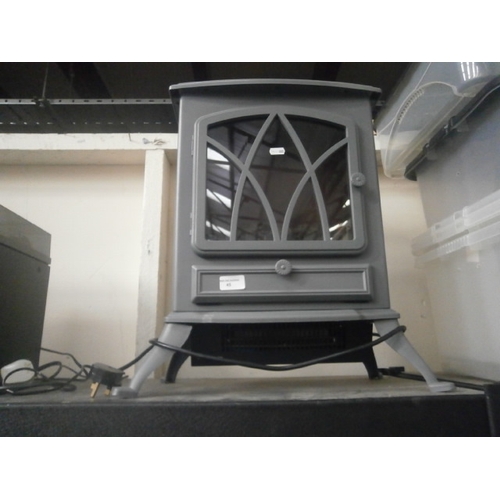 45 - Electric stove heater