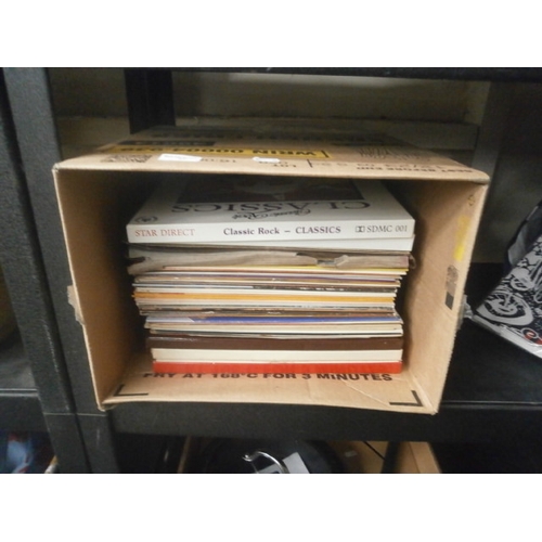 57 - Box of assorted vinyl