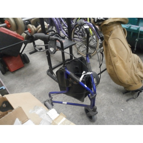 191 - Three wheeled mobility aid