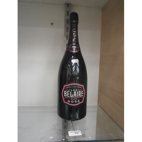 296 - Bottle of Belaire rare Rose