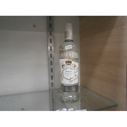 306 - Bottle of Smirnoff Vanilla