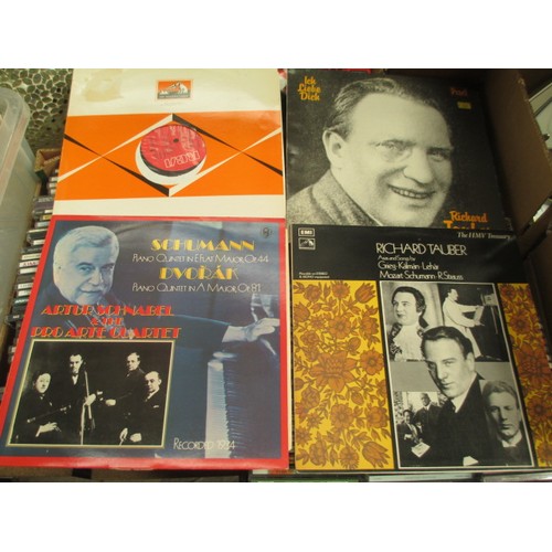 105 - Box of assorted vinyl