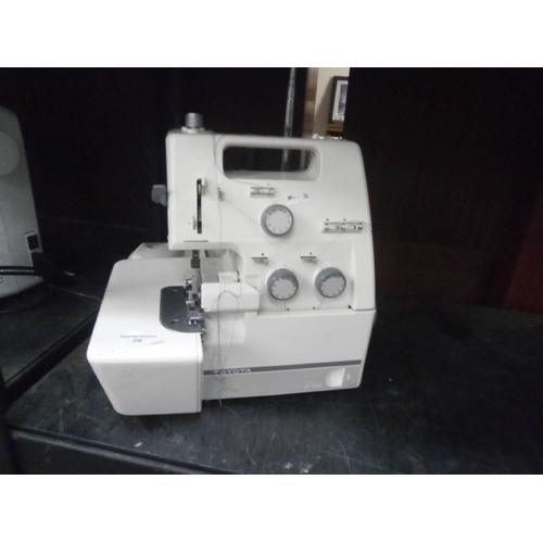 29 - Toyota SL 3000 sewing machine, no power lead.