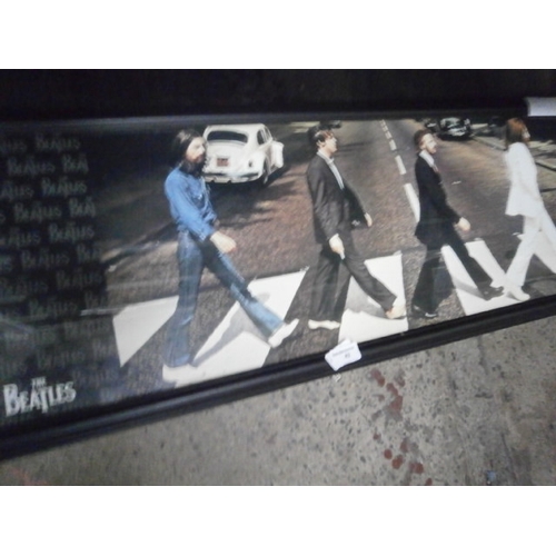 42 - The Beatles framed picture