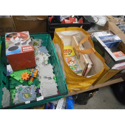 136 - Lot inc toys, games, books