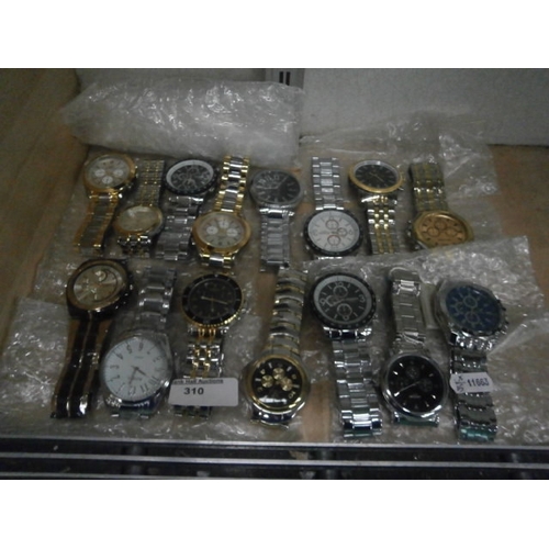 310 - 15 assorted wristwatches