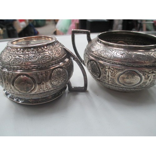 223 - Two Silver Hallmarked pots, weight 206 grams