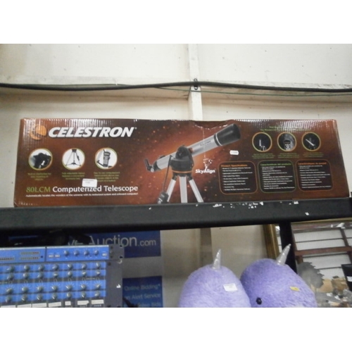 115 - Celestron 80LCM Computerised telescope