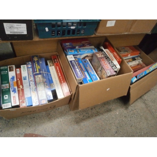 156 - Three boxes of assorted games