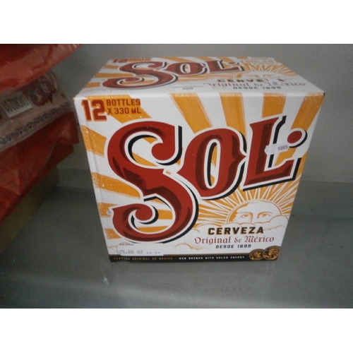 400 - Box of 12 Sol beers