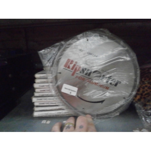 6 - 11 Ripsnorter dry cutting saw blades for aluminium