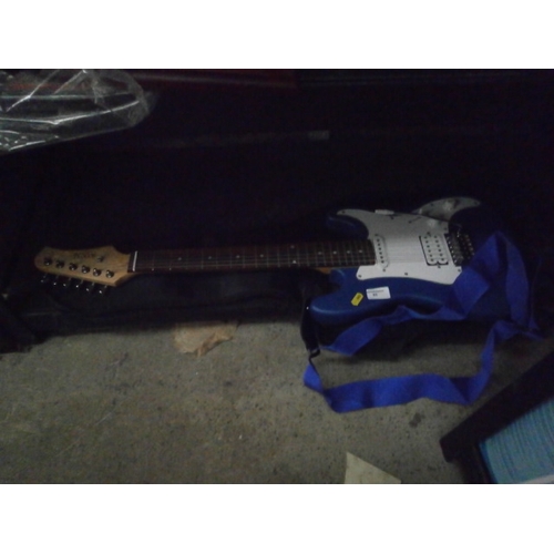 65 - Rocklite electric guitar with case