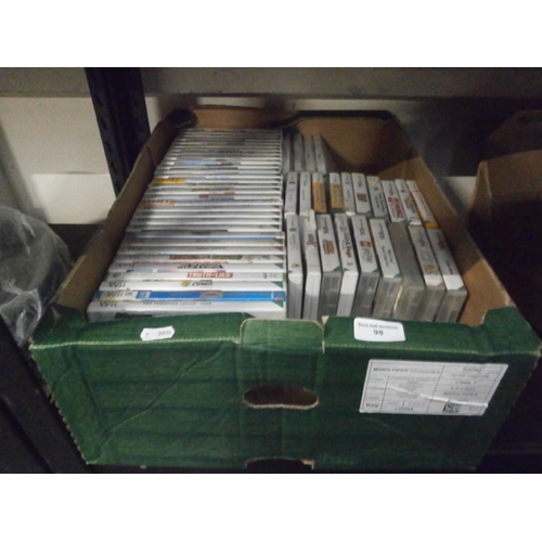 98 - Box inc Nintendo Wii and DS games