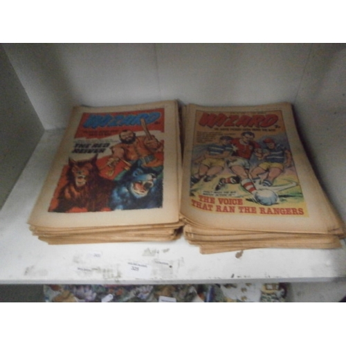 325 - Collection of Wizard comic books