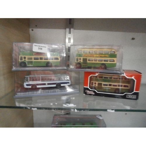 358 - Four Original Omnibus models