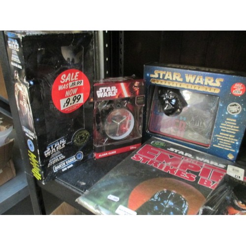 27 - Quantity of Star Wars merchandise