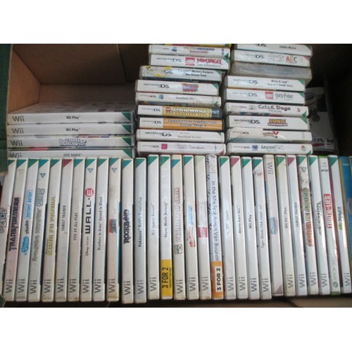 98 - Box inc Nintendo Wii and DS games