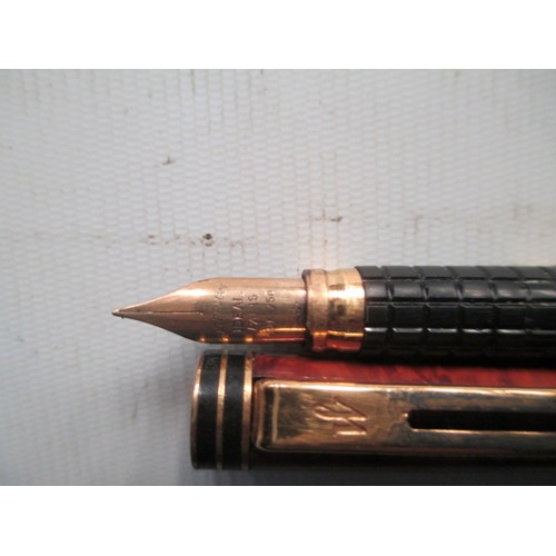 340 - Watermen 18ct gold nib pen