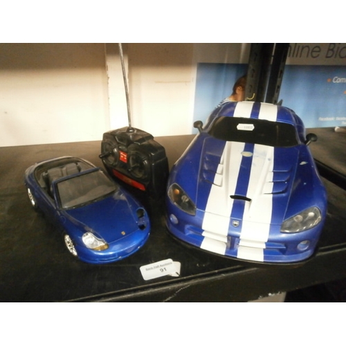 91 - RC car and model car