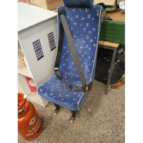 279 - Nine Mini bus chairs with seat belts