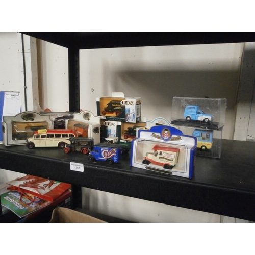 287 - Collection of diecast cars