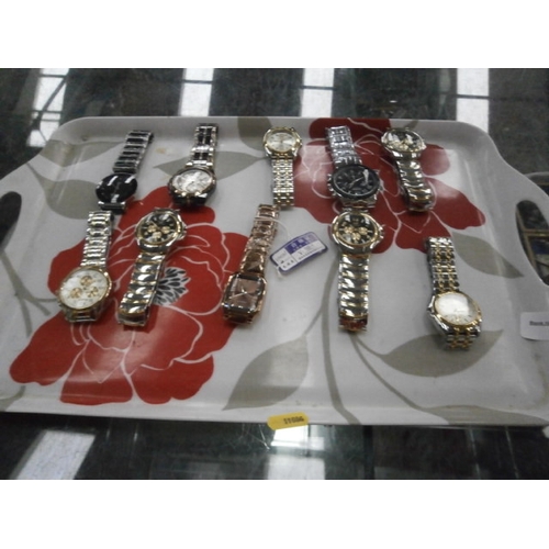 261 - Ten assorted wristwatches