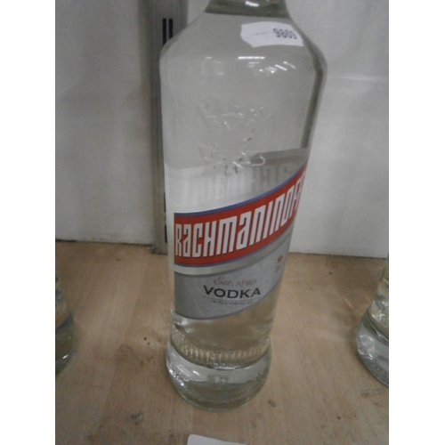 328 - 70cl bottle of Rachmaninoff vodka