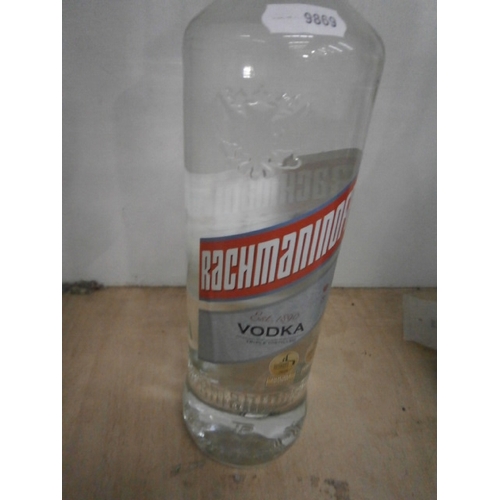 329 - 70cl bottle of Rachmaninoff vodka