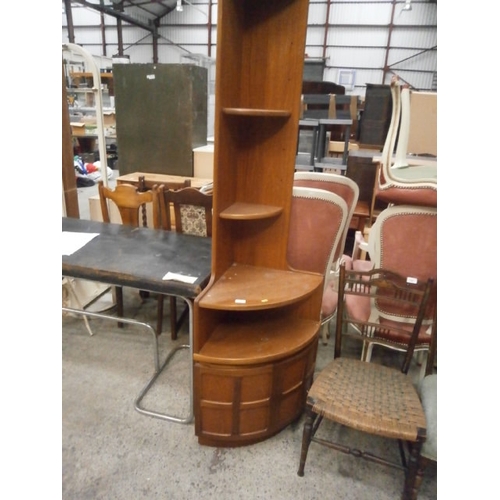 687 - Retro teak NATHAN style corner unit