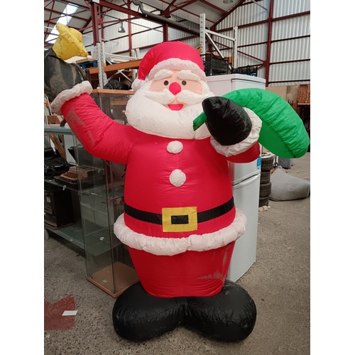 235 - Three inflatable Christmas decorations