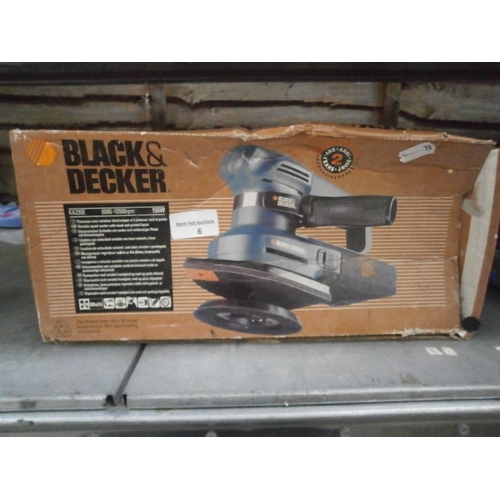 6 - Black & Decker sander