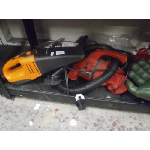 77 - Two assorted handheld vacuum cleaners working order