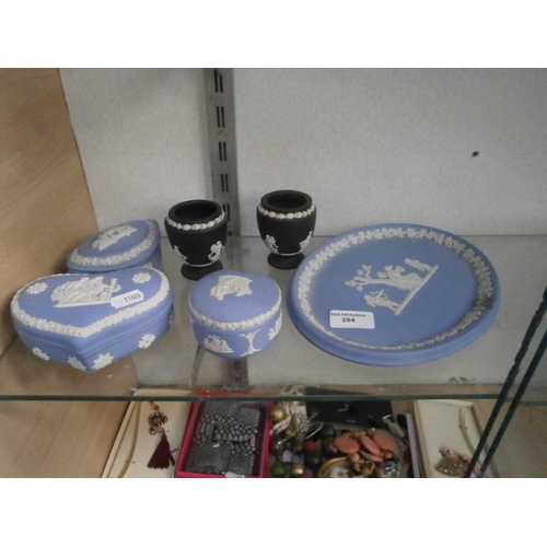 284 - Six Wedgwood pieces