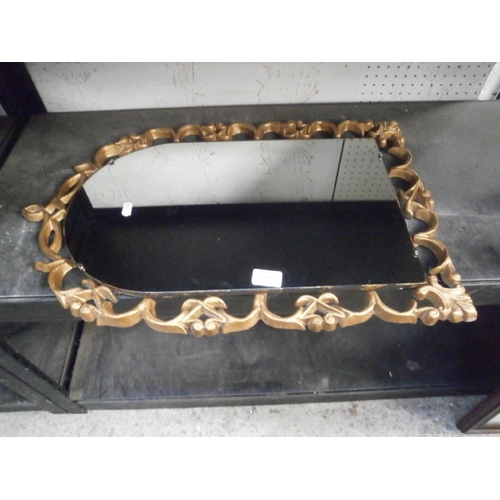 288 - Ornate gilt framed mirror