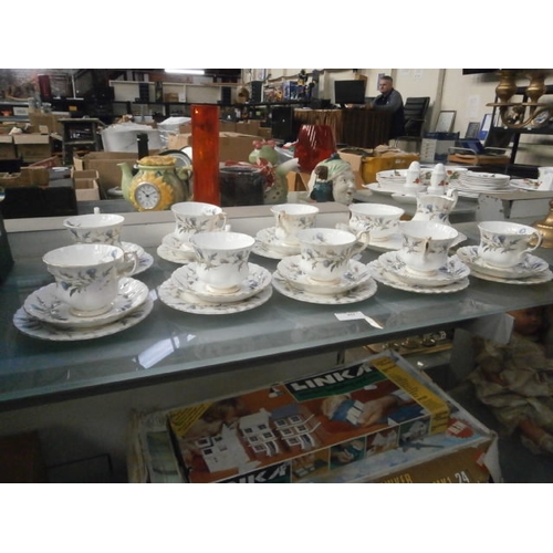 317 - 27 piece Royal Albert Brigadoon china