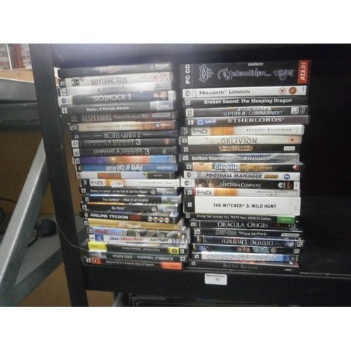 16 - Quantity of PC games