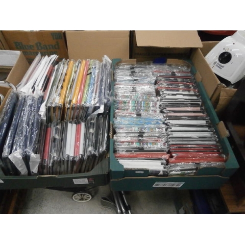 121 - Two boxes of assorted phone and tablet cases