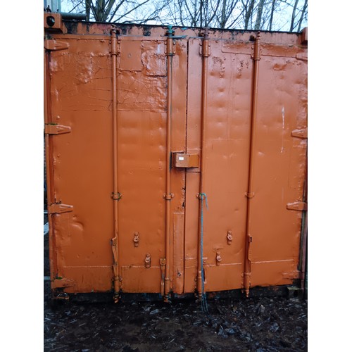 389 - 20ft container with fitted interior. Buyer to remove. See extra pictures