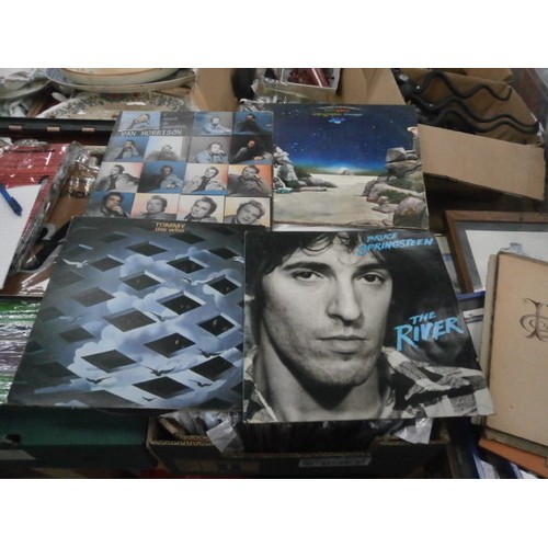 18 - Box of assorted vinyl