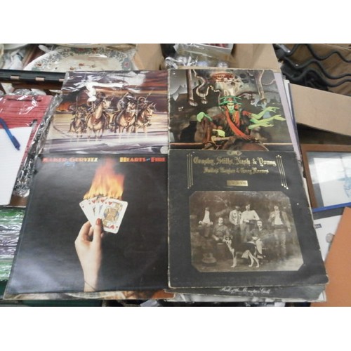 18 - Box of assorted vinyl