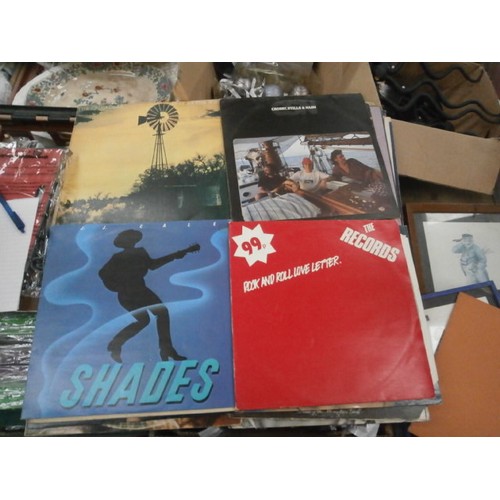 18 - Box of assorted vinyl