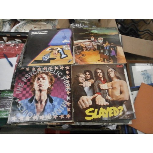 18 - Box of assorted vinyl