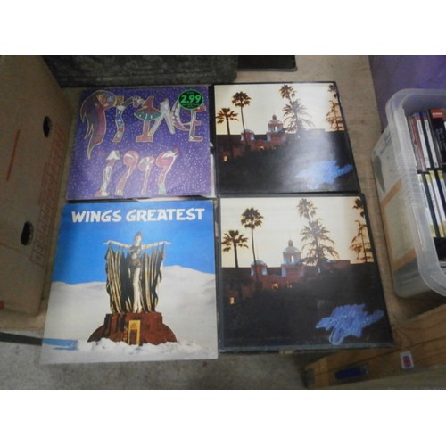 126 - Box of assorted vinyl