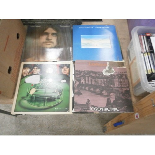 126 - Box of assorted vinyl