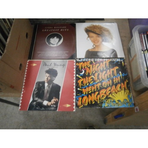 126 - Box of assorted vinyl