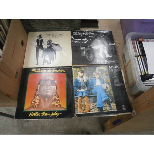 126 - Box of assorted vinyl