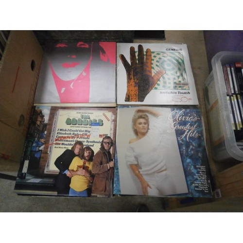 126 - Box of assorted vinyl