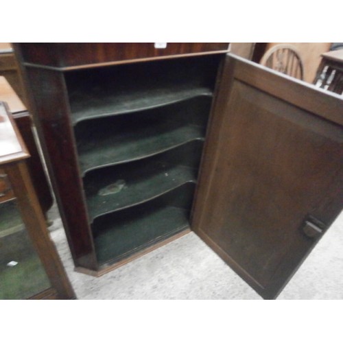 698 - Vintage corner cabinet